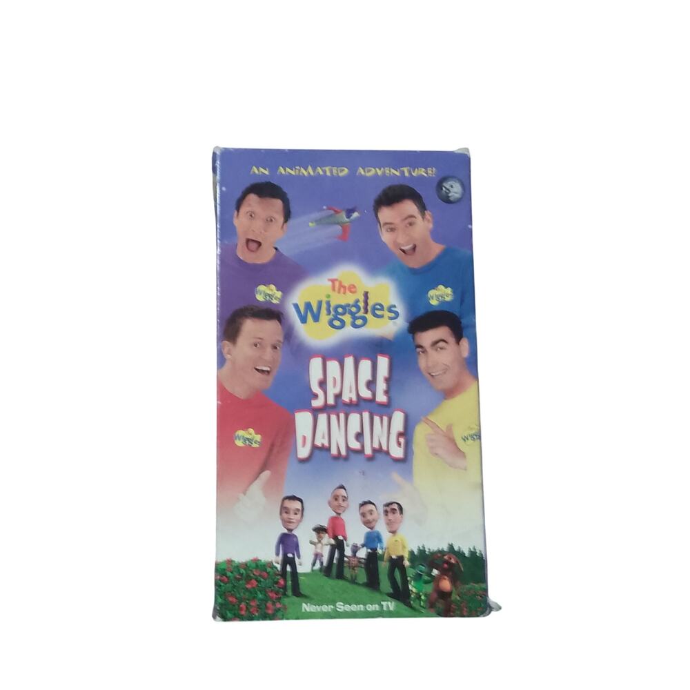 The Wiggles - Space Dancing Animated (VHS, 2003) VCR Video Cassette Tape